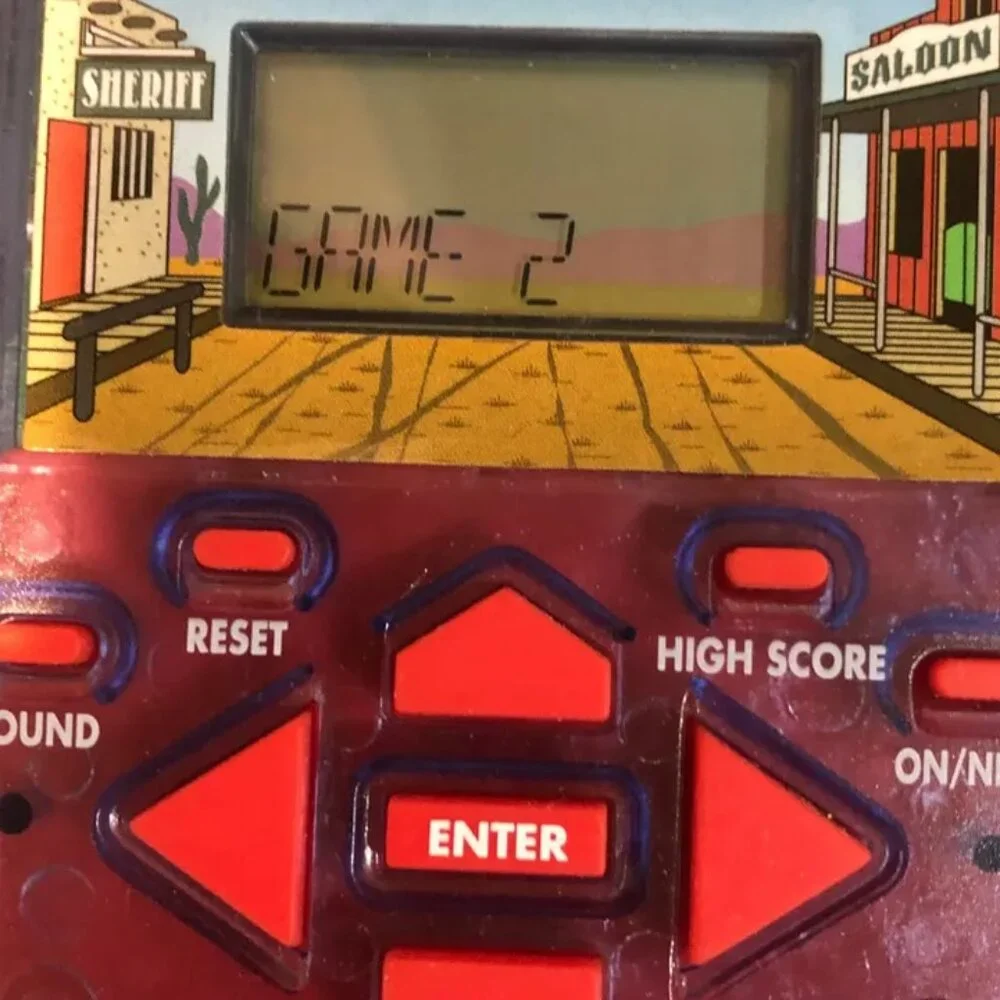Hangman Electronic Handheld Game 1995 Milton Bradley, Tested Works